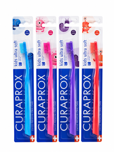 Curaprox дитяча зубна щітка ultra soft, 4-12 років