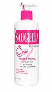Saugella girl інтимний гель для дівчаток, 200 мл