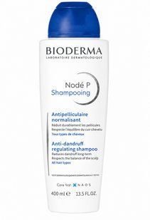 Нормалізуючий шампунь проти лупи для всіх типів волосся Bioderma node P normalisant, 400 мл