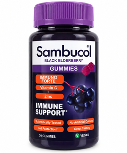 Sambucol gummies Immuno forte чорна бузина для імунітету, 30 шт