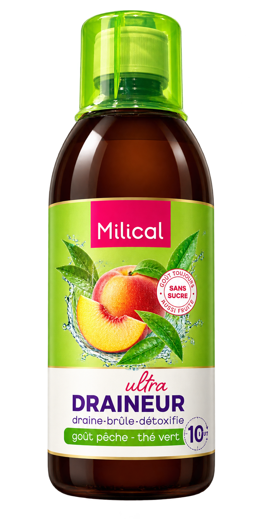 Milical Draineur Ultra — Персик/Зелений чай